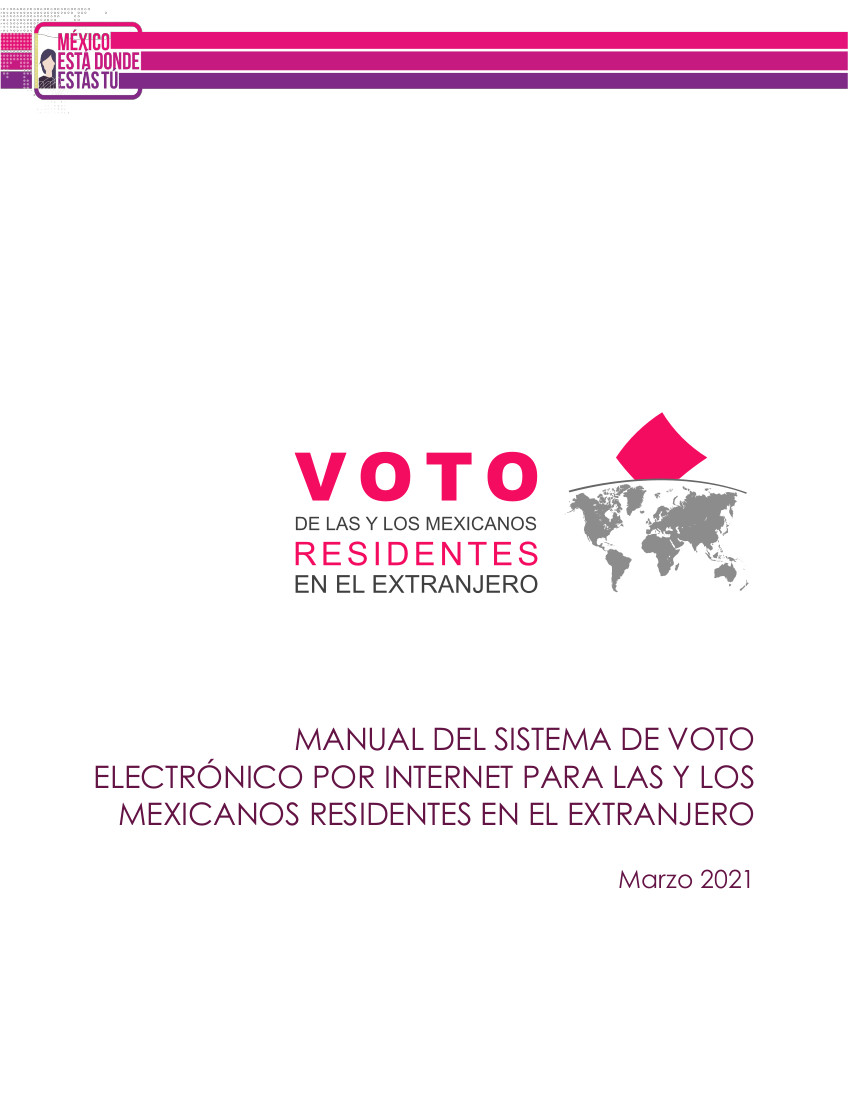 Manual de Voto Electrónico